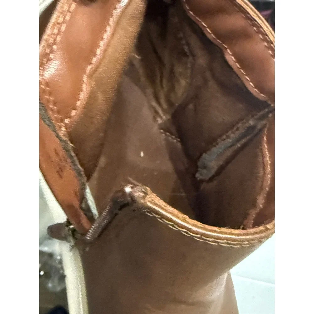 Cat & Jack‎ Kids Brown Faux Leather Side Zip Ankle Boots Size 5 Brown Chelsea